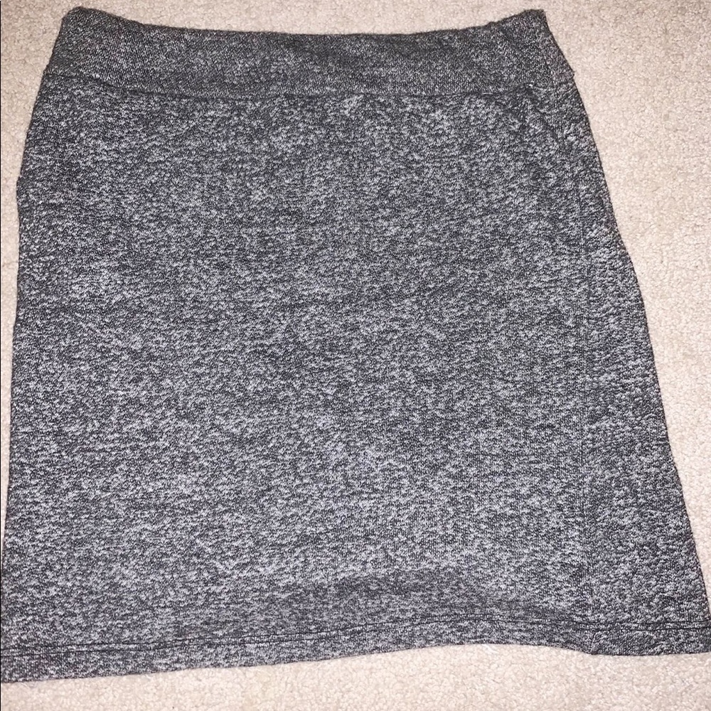 Grey Mini Skirt